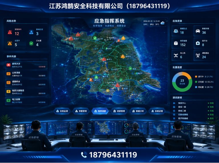 哈密消防通信指挥展示图